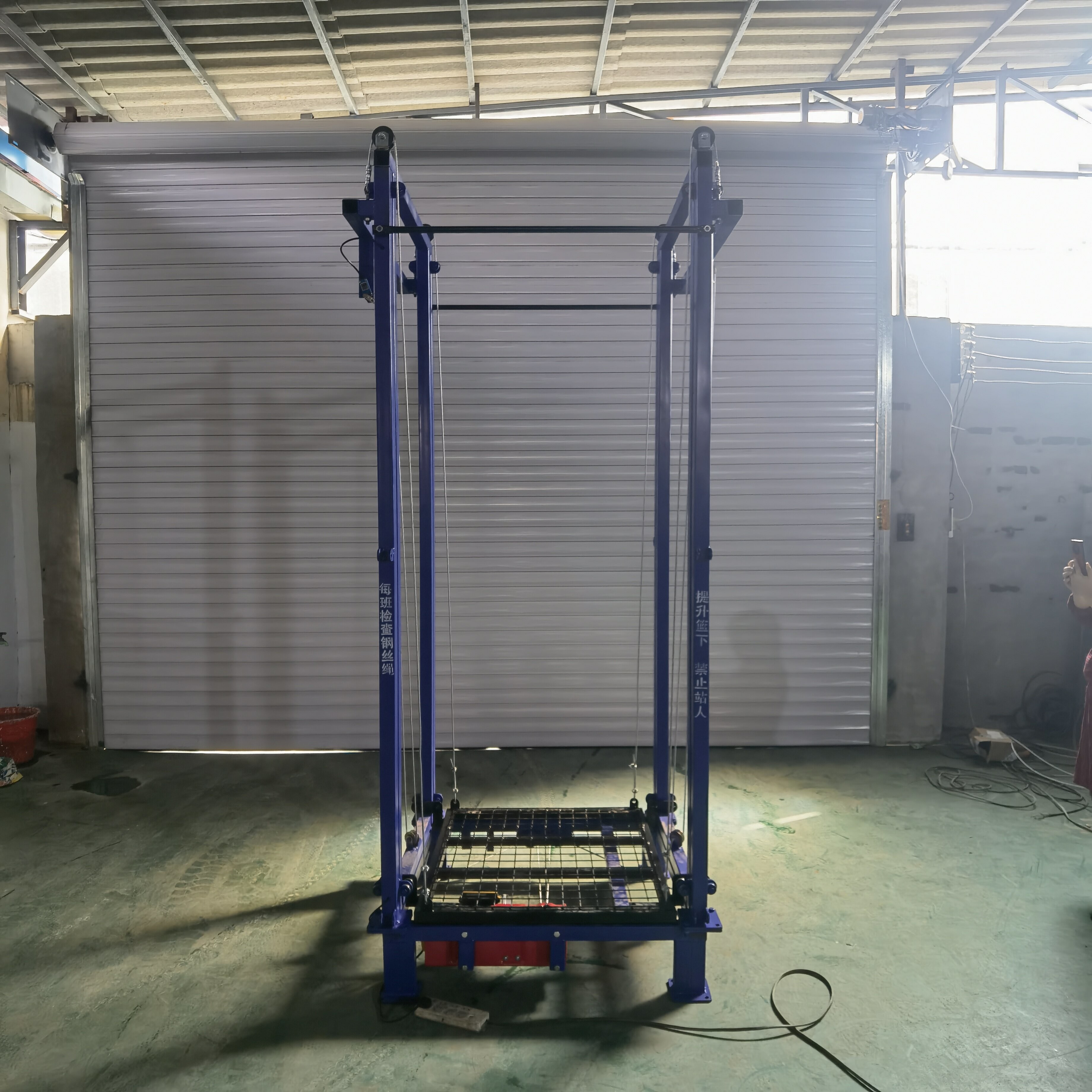 Portable ISO Mobile Scaffold Platform Load Bearing 500kg