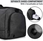 Duffle Large Waterproof Swimming Bags With Shoes Compartment Weekender Overnight