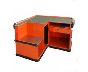 Quality Custom Supermarket Express Checkout Counter , Retail Cash Register Counters wholesale