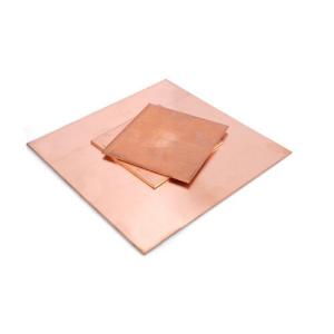 Quality Standard Thickness Red Copper Sheet Strong Electrical And Thermal Conductivity wholesale