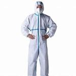 Microporous Full Body Protective Suit Medical Disposable Protective Clothing