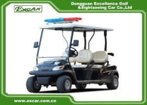 Quality ADC 48V 3.7KW Electric Patrol Car , 4 Person Golf Cart 1 Year Warranty wholesale