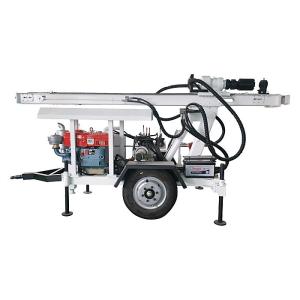 Quality RC120W Small Water Well Drilling Machine Suitable for down-the-hole hammer and rotary drilling wholesale