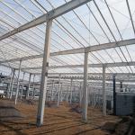 Prefab Steel Hangar Buildings Galvanized Prefabricated Steel Construction