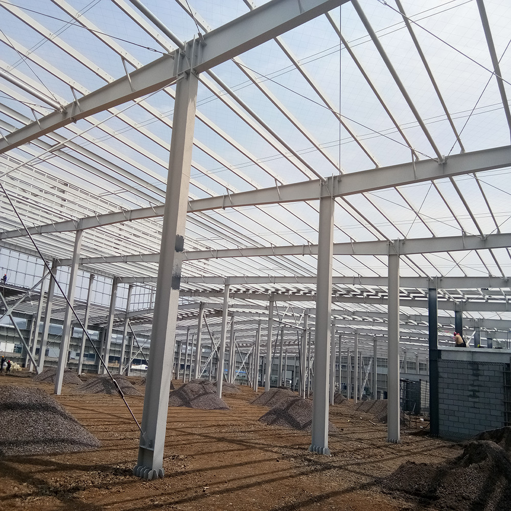 Prefabricated Steel Structure Factory Building Steel Frame House Construction