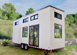 Quality Prefabricated Tiny House With Alu.Casement Door Air Conditioning Optional wholesale