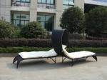 Luxury Fashion Outdoor Rattan Daybed For Garden / Patio / Pool