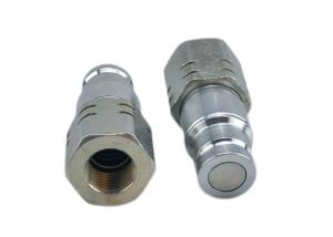 Quality 5/8'' Carbon Steel Flat Face Quick Release Couplings wholesale