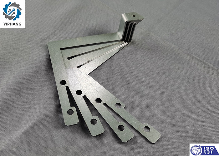 Electro Galvanized Precision Sheet Metal Fabrication Parts Metal Z Shaped Brackets