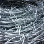 ISO Hot Dip Galvanized Steel Barbed Wire Fence For Outdoor Security