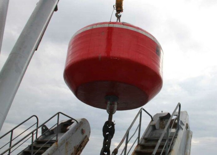 Colorful Ship Mooring Buoys Marine Navigation Buoys With Exterior Polyurea Coating