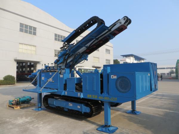 Big Torque Rotary Drilling Rig , High Rotary Speed Ground Drilling Machine