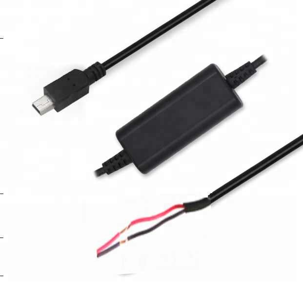 DC 5V to 9V 12V Step Up Converter Boost Module Buck USB AM to DC 5521MM Cable with PVC