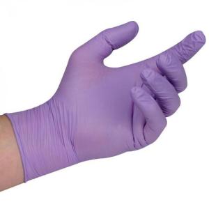 Quality Xl Powder Free Disposable Gloves / Hypoallergenic Medical Grade Nitrile Gloves wholesale