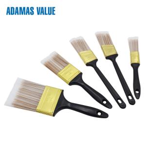 Quality Plastic Handle Synthetic Paint Brush Synthetic Filament 60-76mm Length wholesale