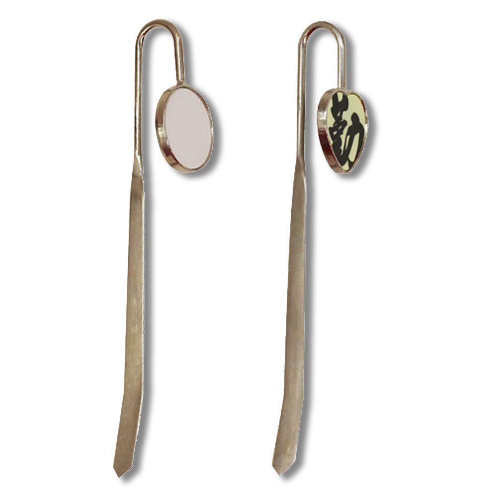 Custom Blank Metal Sublimation Bookmark With Aluminum Insert DIY Sublimation Blanks
