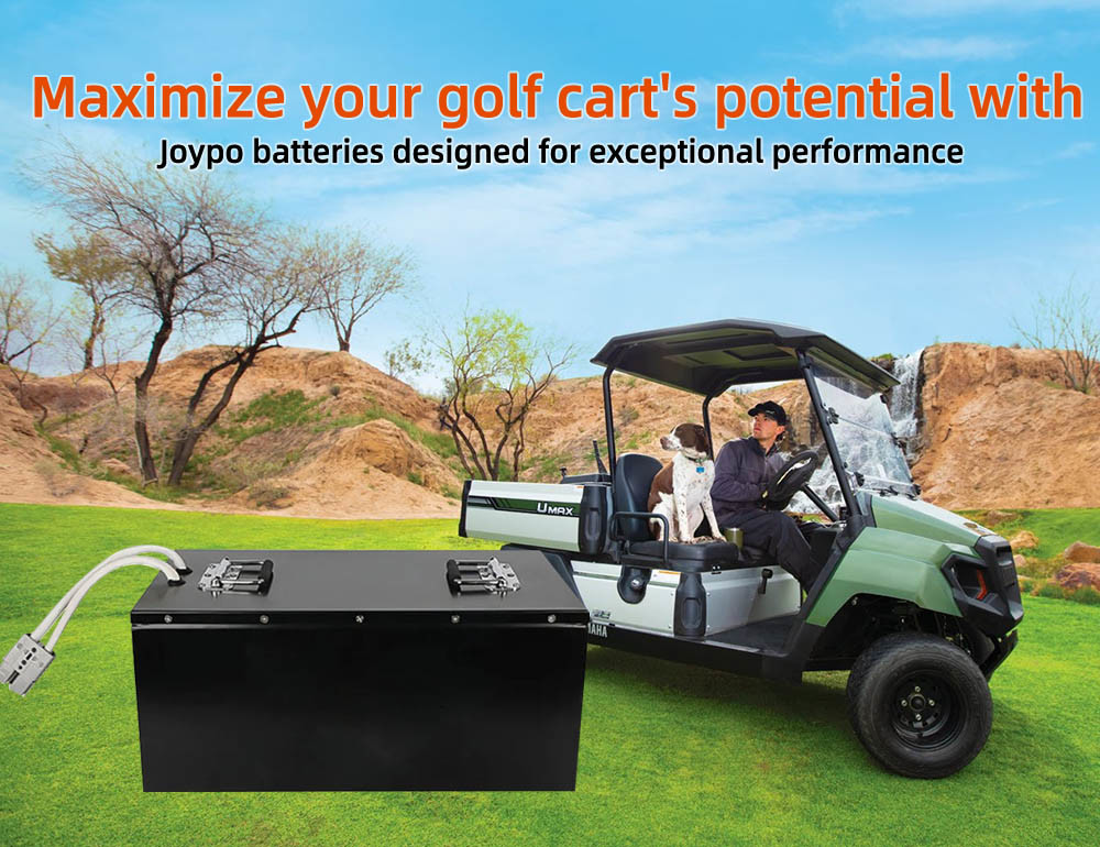 Smart BMS 48 Volt Golf Cart Lithium Battery LiFePO4 Club Car Lithium Batteries