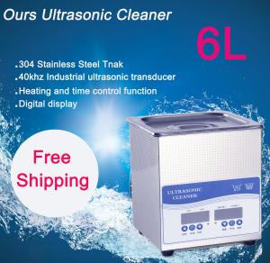 Quality Digital Heated Professional Mini Ultrasonic Cleaner 110V Or 220V With Basket wholesale