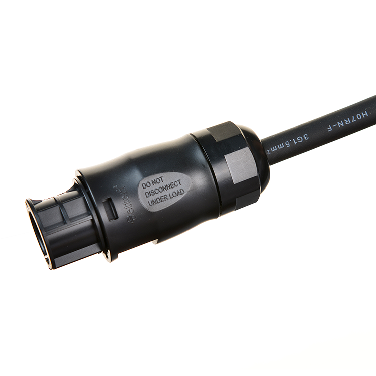 H07RN-F Rubber Sheath with Betteri BC01 Connector and 16A Schuko Plug Leakage Protection Box Schuko Waterproof Socket Outlet