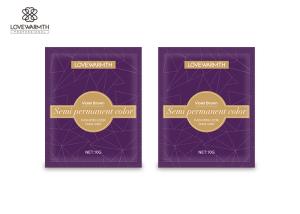 Quality Convenient Highlight Semi Permanent Hair Color Cream Shine Bright Violet Color wholesale