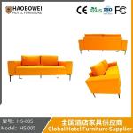 Foshan Furniture High-End Hotel Apartment Modern Simple Sofa Reception Area