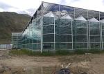 Smart Glass Greenhouse , Agriculture Vegetables Hydroponic Greenhouse