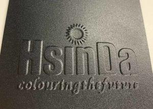 Quality Ral 9005 Black Sandy Matt Fine Texture Powder Coat Paint , Hsinda Powder Coating wholesale