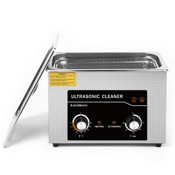 Hot Water Cleaning Ultrasonic Cleaner 4.5L Tank 100W Heating Power 20-80.C Heat