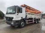 Swing Leg Zoomlion Used Concrete Pump Truck 37 Meter