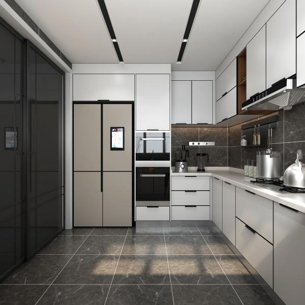 Customized Kitchen Cabinet Willa Kitchen Furniture Modern Melamine Board Wall