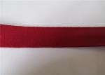 2.5 Cm Red Spandex Elastic Nylon Webbing / Waistband Elastic Webbing Band