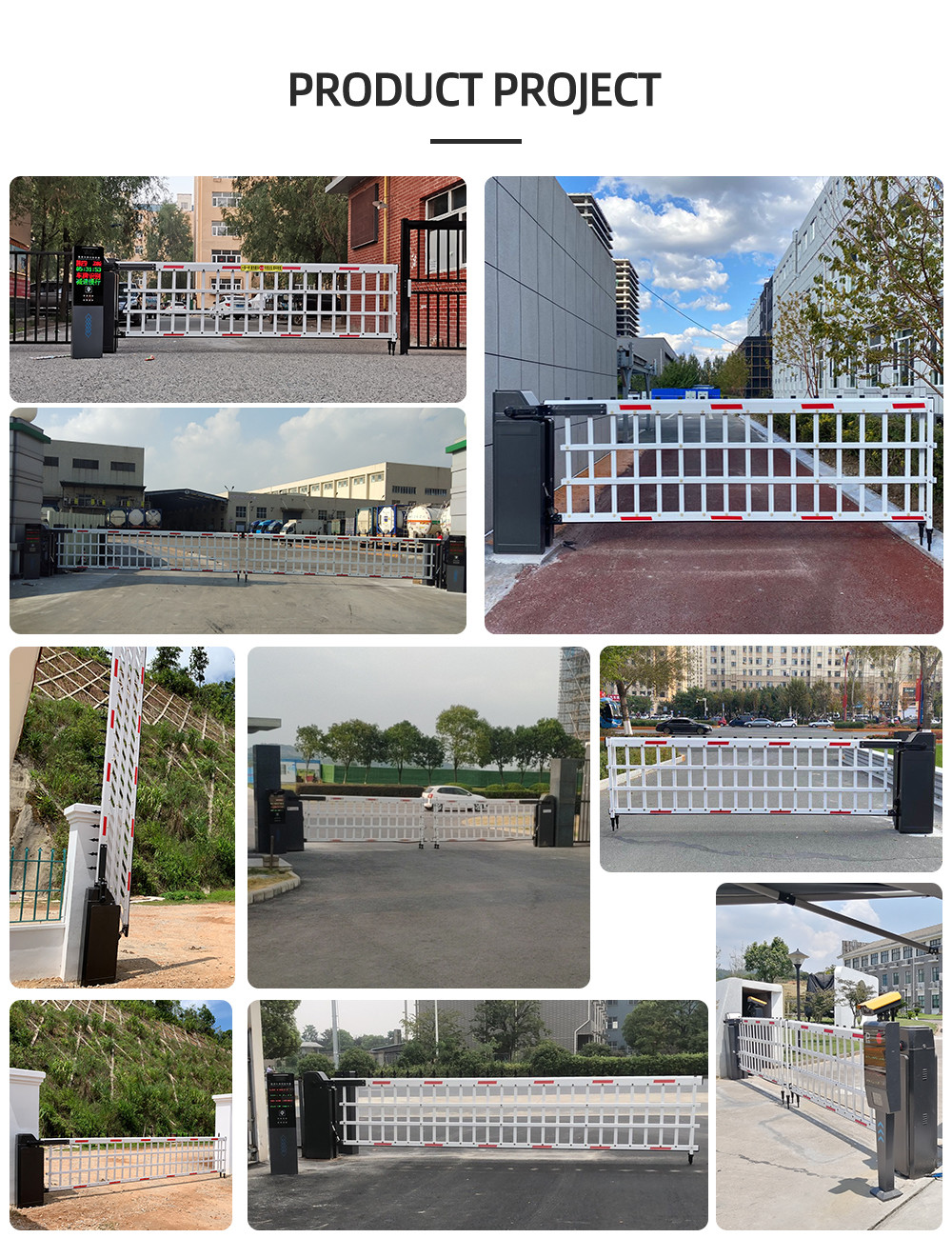 RS485 Parking Barrier Gate