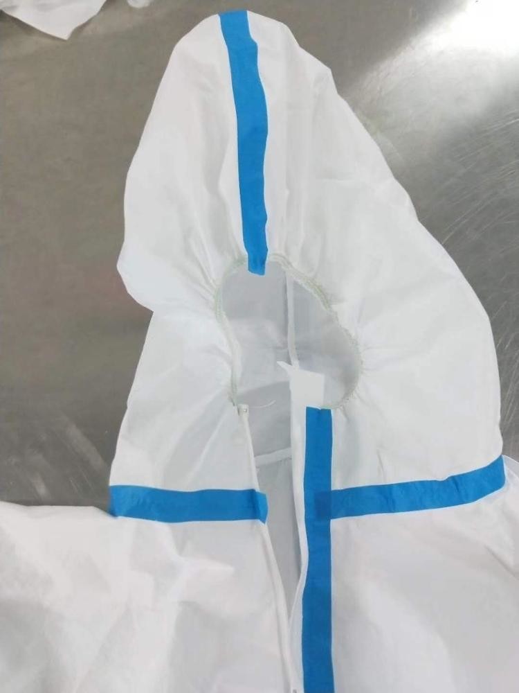 Non Sterile Disposable Protective Suit , Surgical Medical Protective Overall
