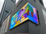 P10mm Outdoor Curved LED Screen Wall IP65 Waterproof Advertising Digital