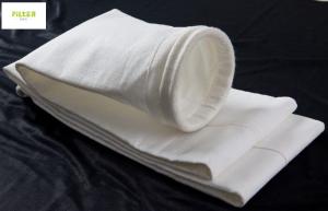 Quality 550GSM Polyester Filter Bag PTFE Membrane For Cement Power Steel Plant wholesale