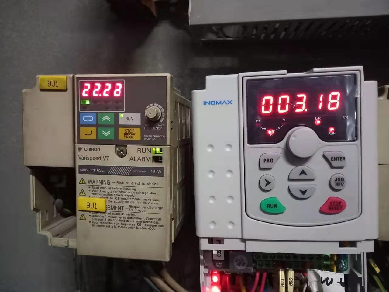 Stable Operation Inomax Variable Frequency Inverter Water Proof IP65 VFD