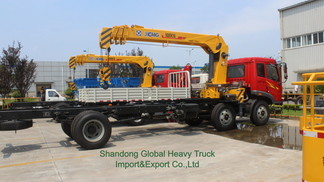 China Brand Factory Heavy Duty Boom Truck Mounted Mobile Crane