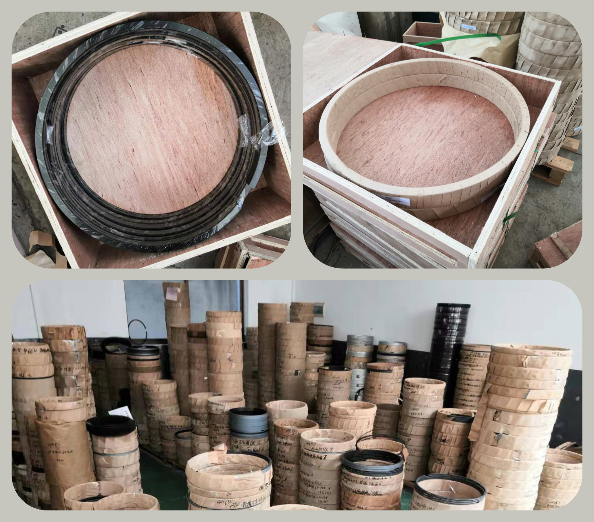 High Precision Marine Piston Rings AS OE Warranty Processing According to Drawings or Samples