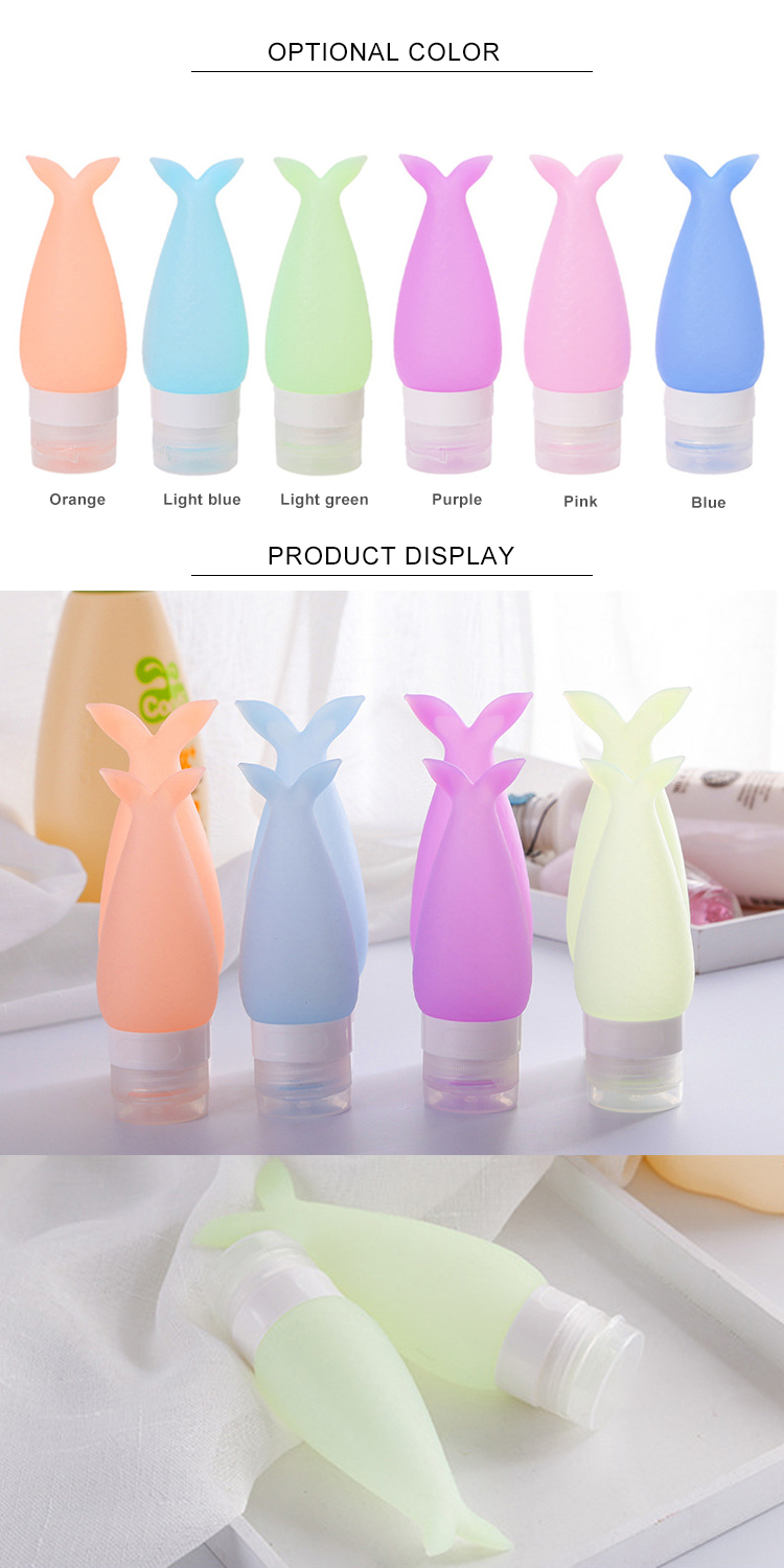 89ml Waterless Silicone Travel Bottles