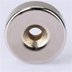 Quality China good supplier neodymium disc magnet with countersink wholesale