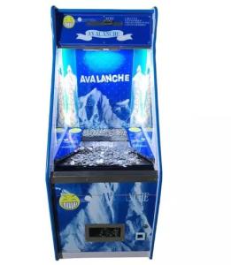 Quality Upright Reusable Coin Drop Machine , Multifunctional Quarter Coin Pusher wholesale