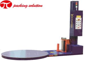 Quality JL2100-B Pallet Wrapper With Film Cutter 11r/Min Standard Blue 12 Months Warranty wholesale