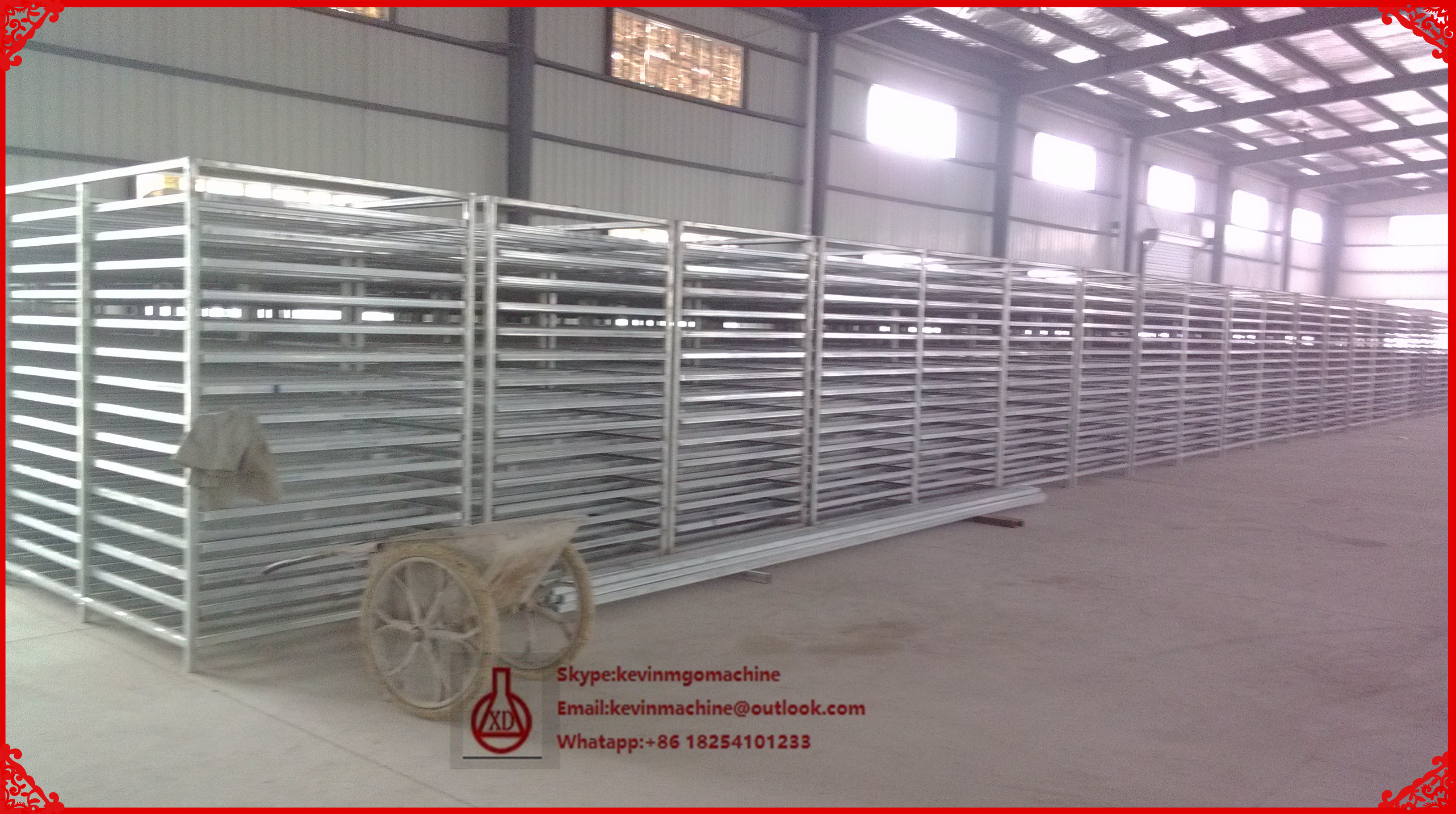 Automatic Fireproof Wheat Straw Board Machine with 1500 Sheets Production Capacity