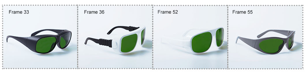 IPL Protective Eyewear Safety Glasses 200-1400NM With CE Certificate