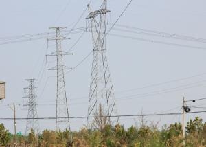 Quality High Strength Low Alloy Steel Pylon , 230KV Electric Suspension Tower wholesale