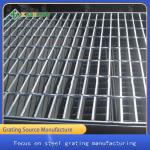 High Bearing Heavy Galvanised Metal Grid Steel Grating For Walkway