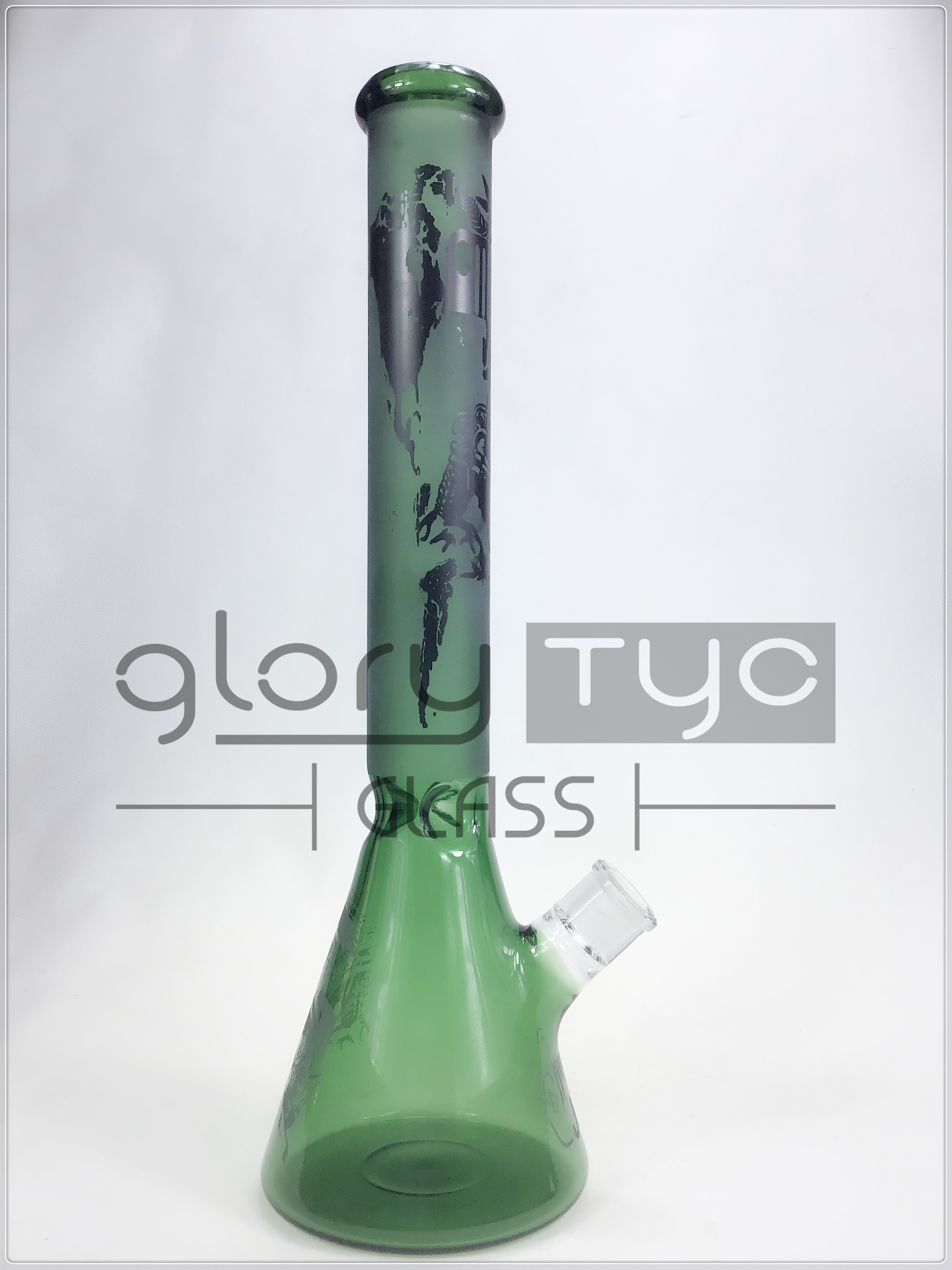 6" Blue Water Pipes Glass Bongs Smoking Bubbler Recycler Tobacco Hookah