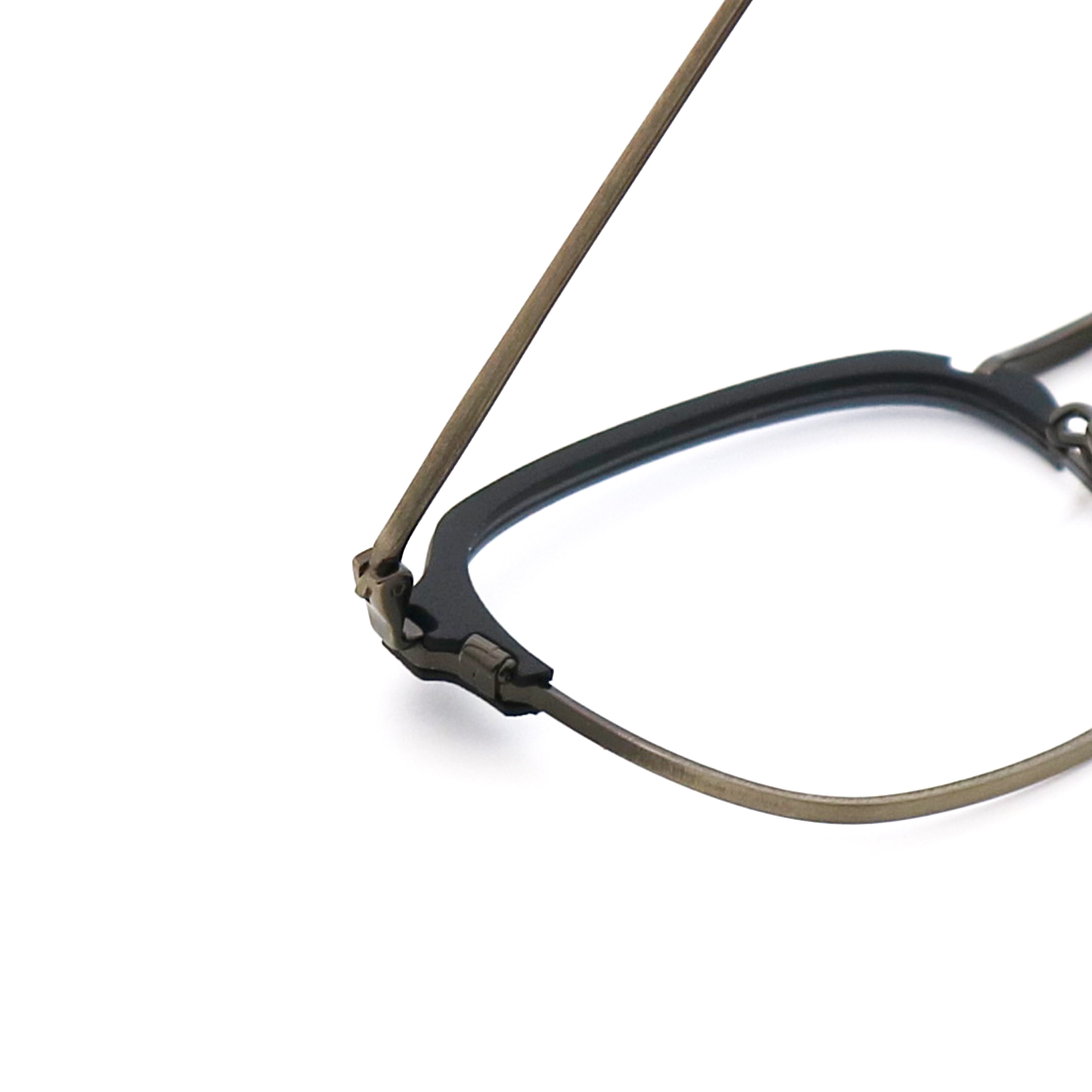 Polygons Wood Grain Acetate Optical Frames For Men And Women MR 8120