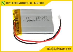 Quality 1000mah Rechargeable Lithium Polymer Battery 3.7v LP554050 lithium battery For MP3 / MP4 Player / Car GPS wholesale