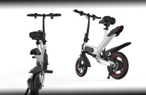 Quality Smart Folding Bike Ergonomics Design , Multi Functional Foldable Electric Bike wholesale